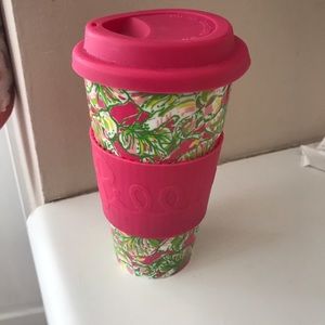 Lilly Pulitzer Ceramic Travel Mug