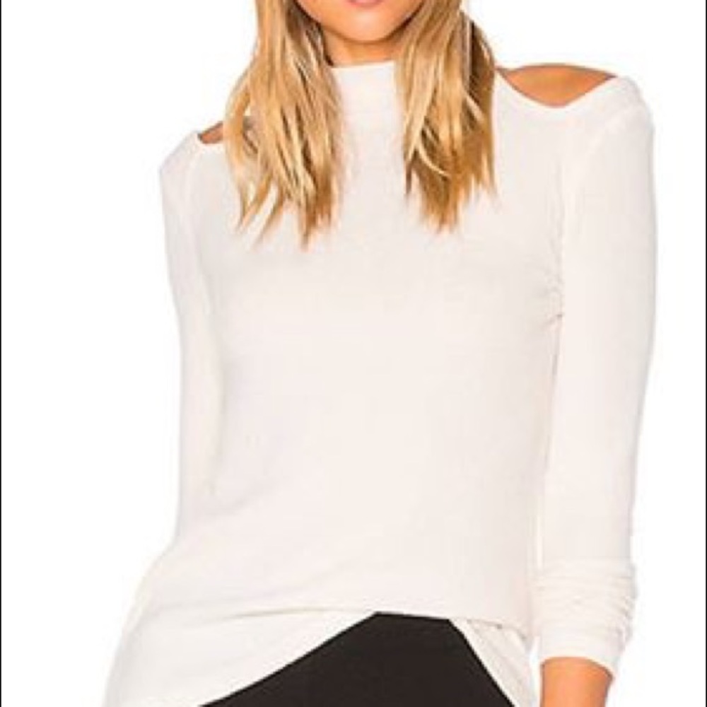 Cold Shoulder long sleeve top