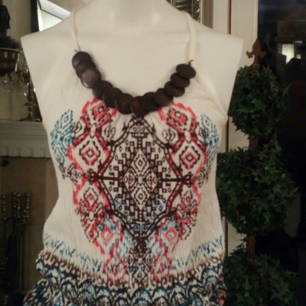beaded tank top