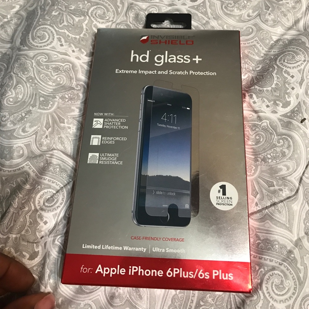 iPhone 6s Plus, fits iPhone 7plus screen protector
