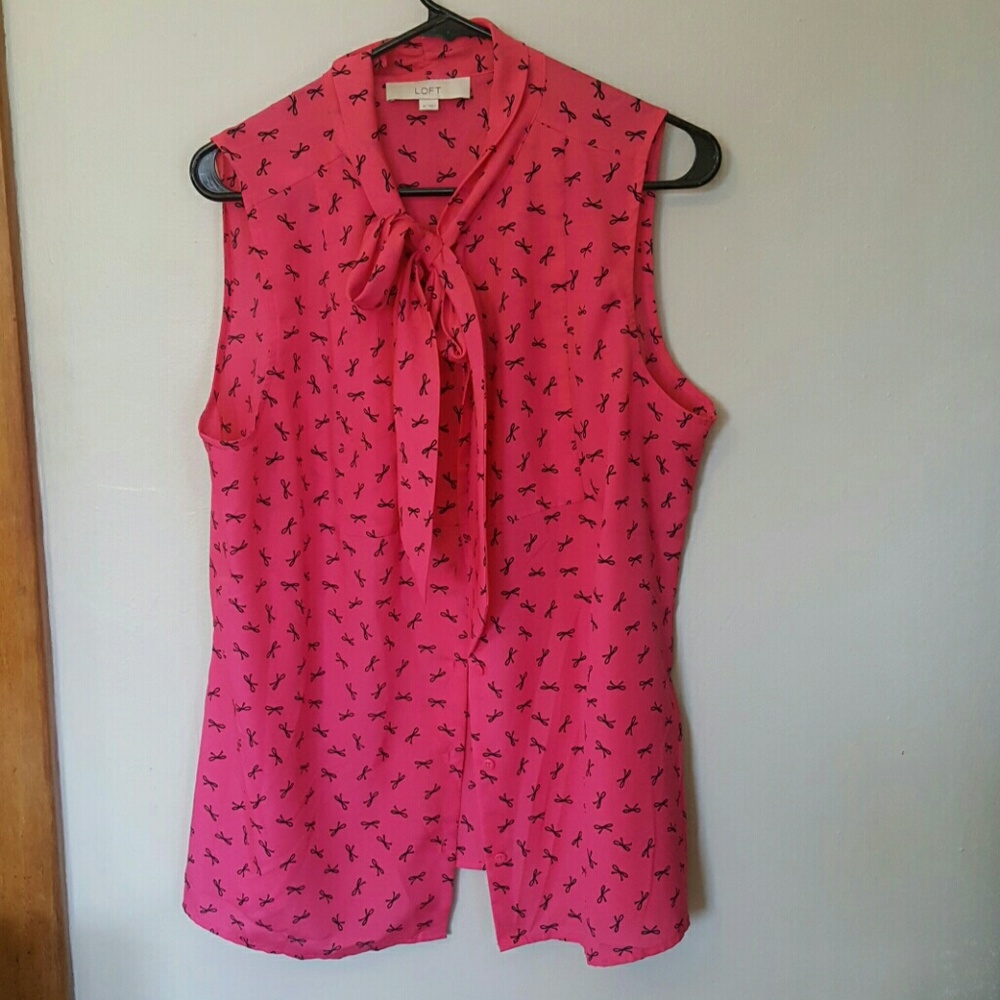 Like New Pink Sleeveless Blouse