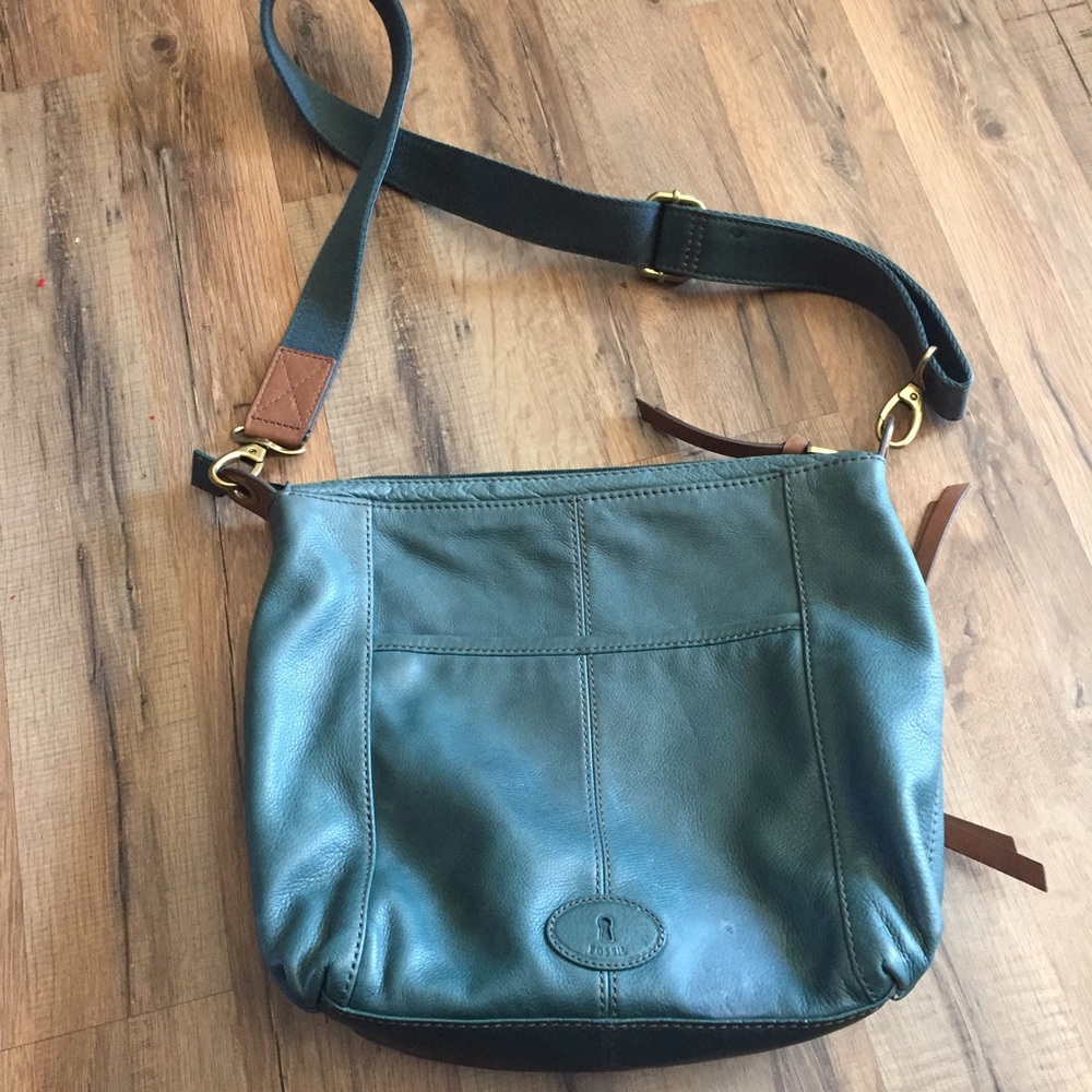 Fossil Morgan Cross Body Leather Handbag - Picture 2 of 5