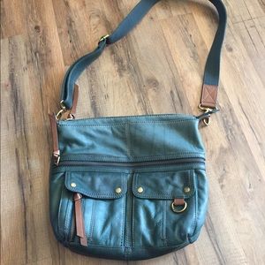 Fossil Morgan Cross Body Leather Handbag
