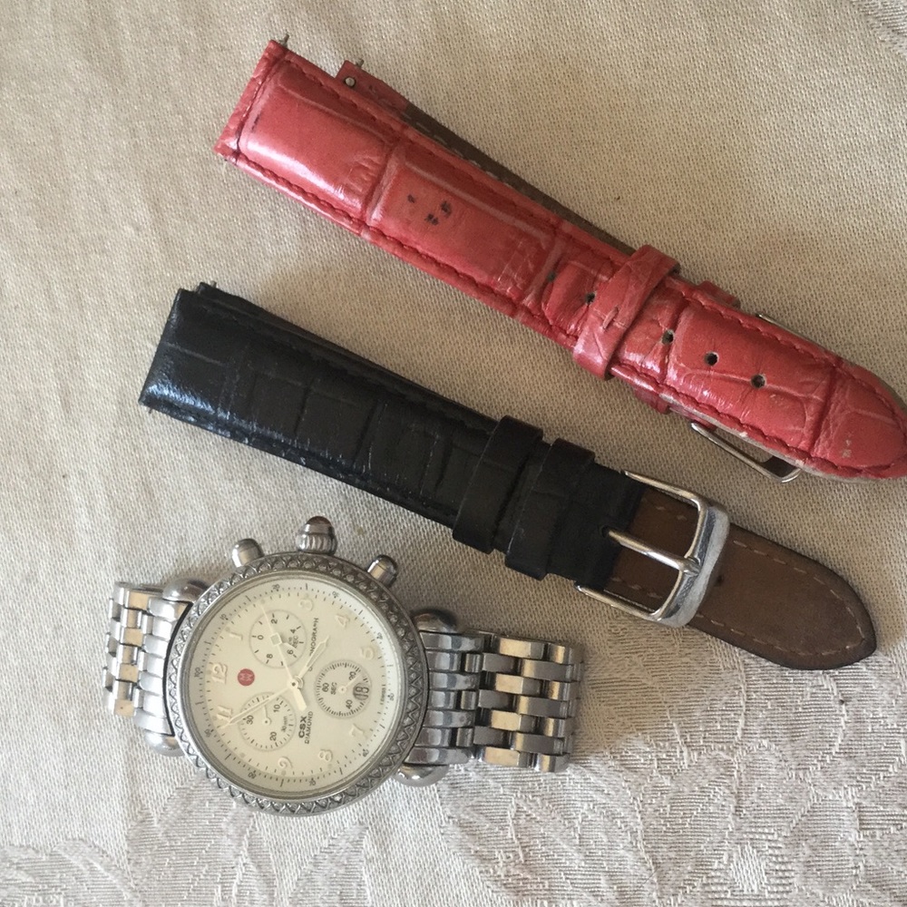 Michele CSX Diamond watch.