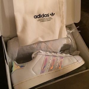 Adidas superstar holographic