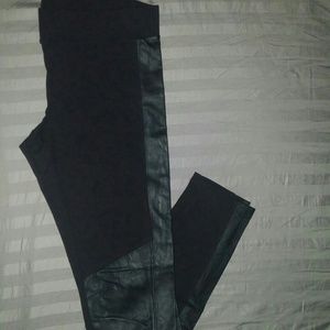 Pleather High Waist Leggings