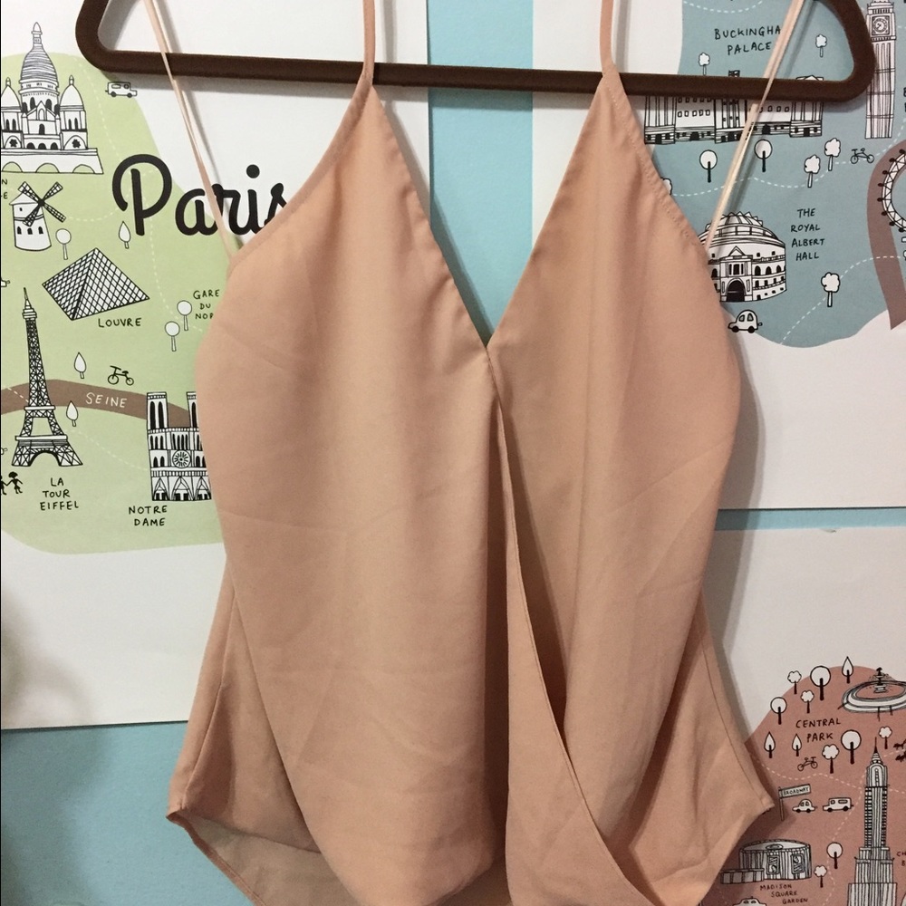 Peach Charlotte Russe Tank Top
