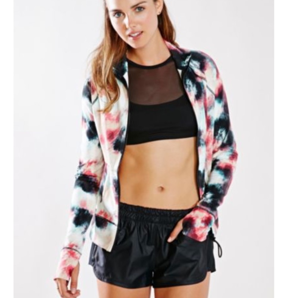 Athletic-Wear Tye Dye Running Jacket