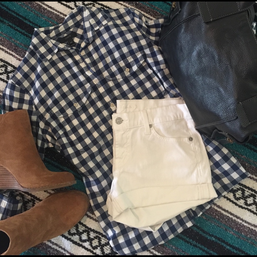 7 For All Mankind Jean Shorts