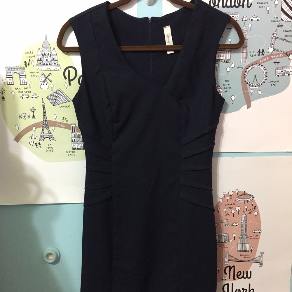 Navy Blue Mystic Mini Dress