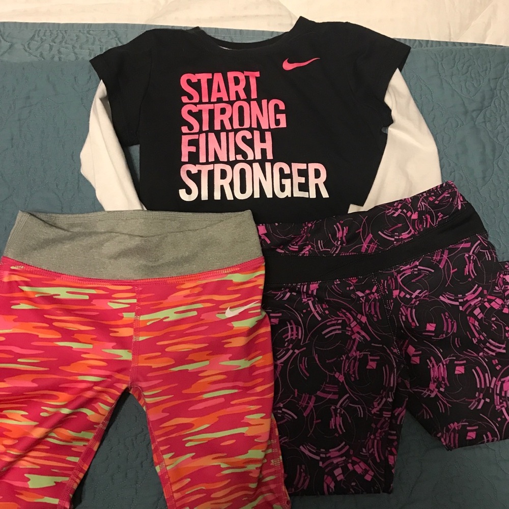 Girls size 4-6 Nike and Avia lot