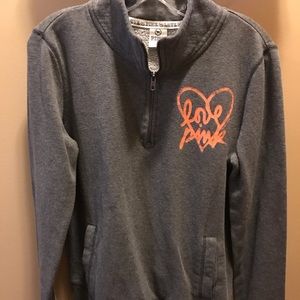 Victoria's Secret PINK grey pullover