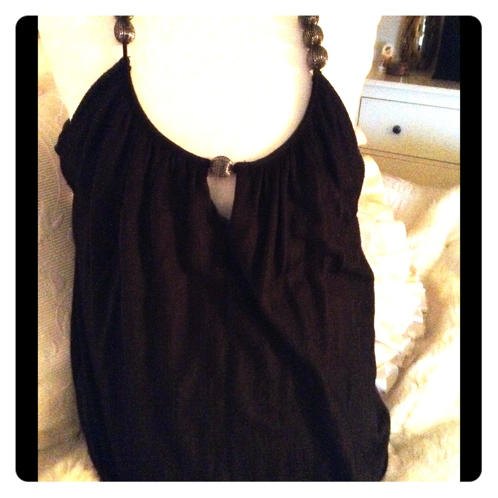 Ella Moss Embellished shimmer Evening Tank