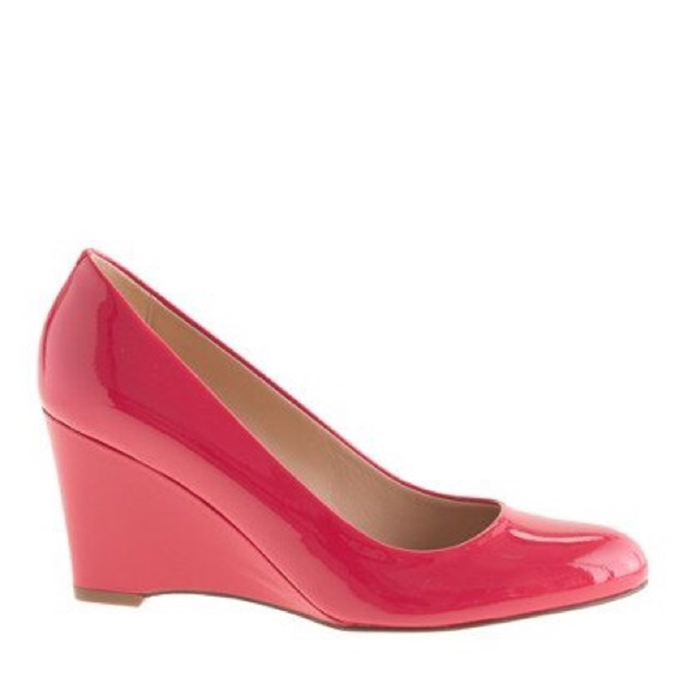 JCrew Sylvia Patent Wedges
