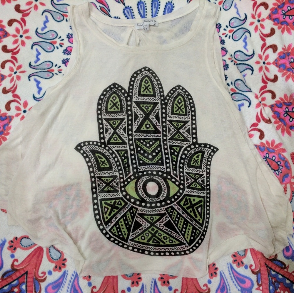 Urban outfitters hamsa tank
