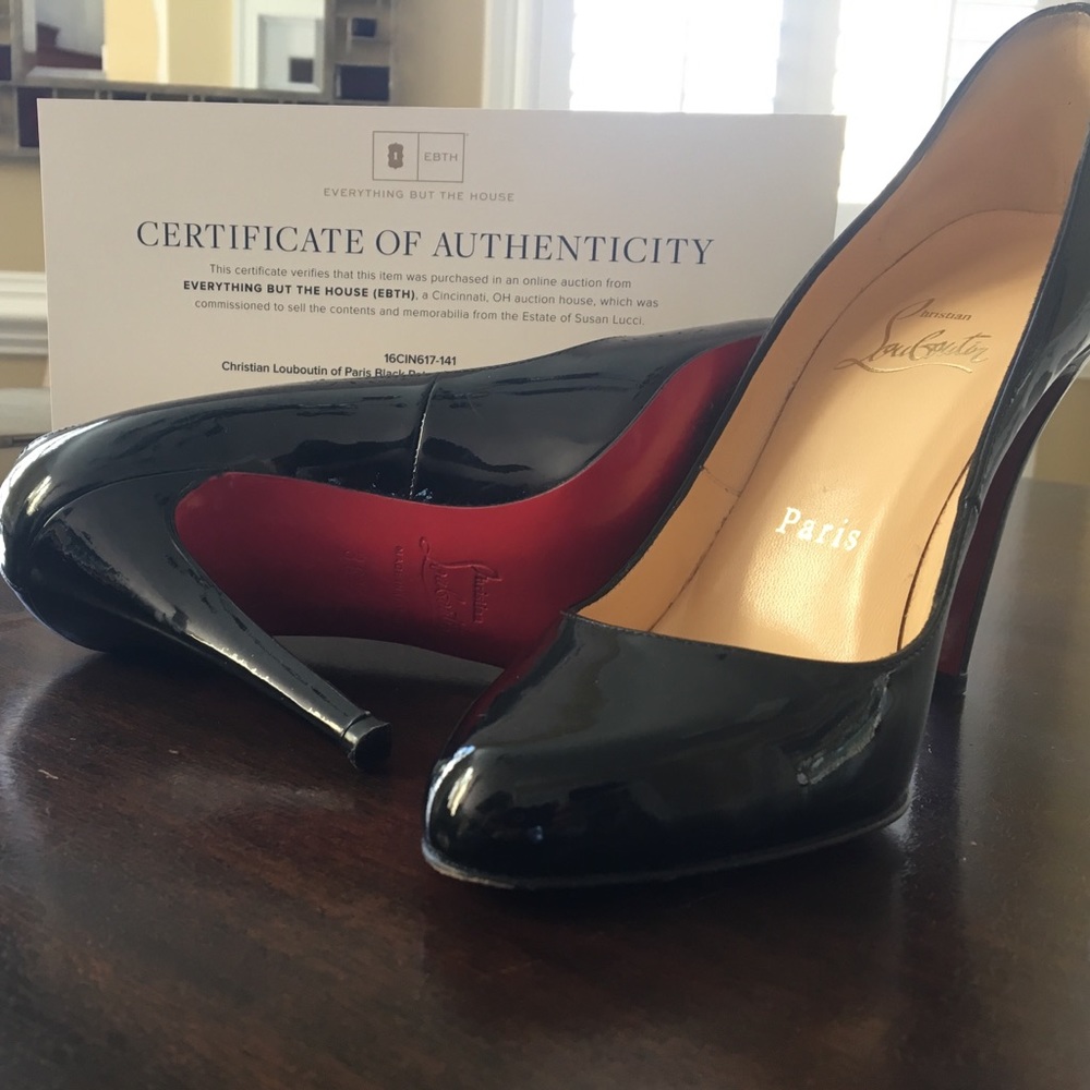 Christian Louboutin leather Stiletto  pumps