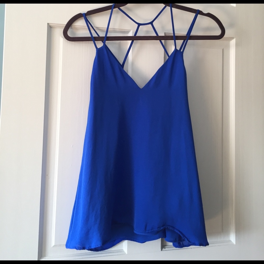 ⭐️HP⭐️ PARKER 💙 Parker "Paradise" tank in silk. - Picture 6 of 12