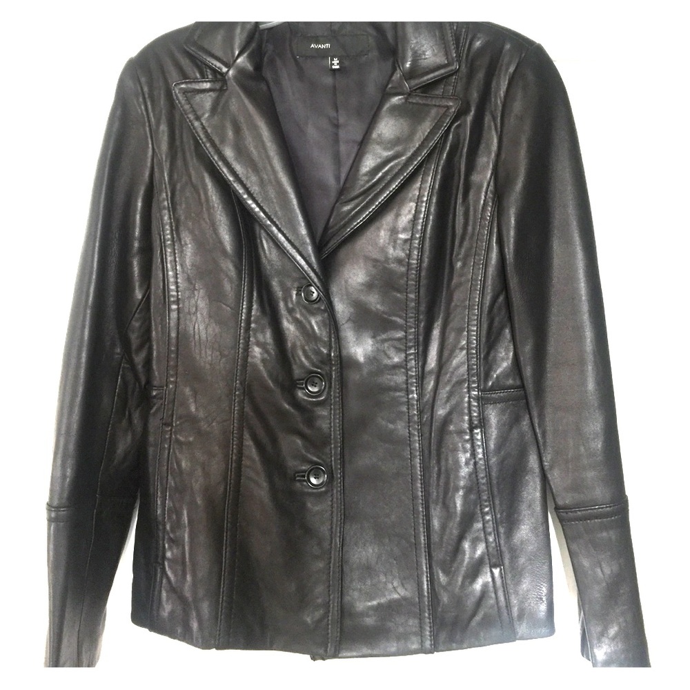 Genuine leather jacket from Macy's.
