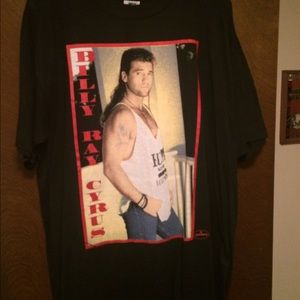 Billy Ray Cyrus autographed XL T-Shirt
