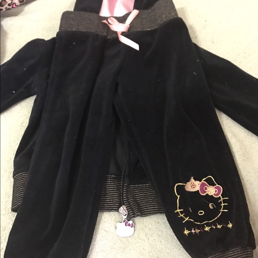 Girls hello kitty set