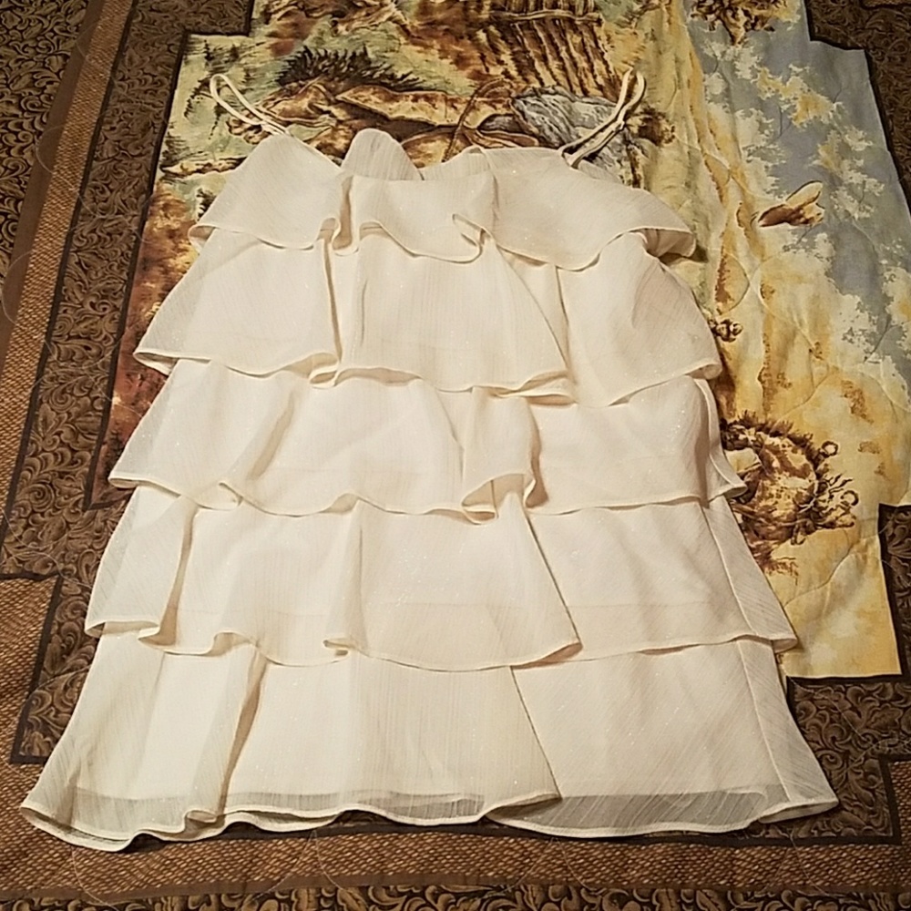 Women's Ruffle Cami Top Size Medium