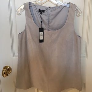 Beautiful suede shell, new with tags.