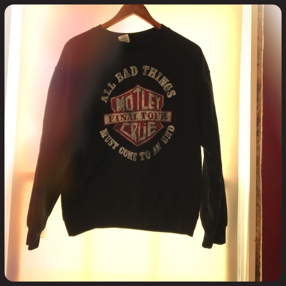 Motley Crue crew neck sweater
