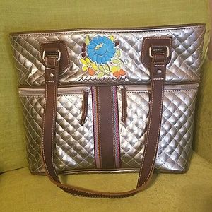 EUC Authentic Champagne Consuela bag