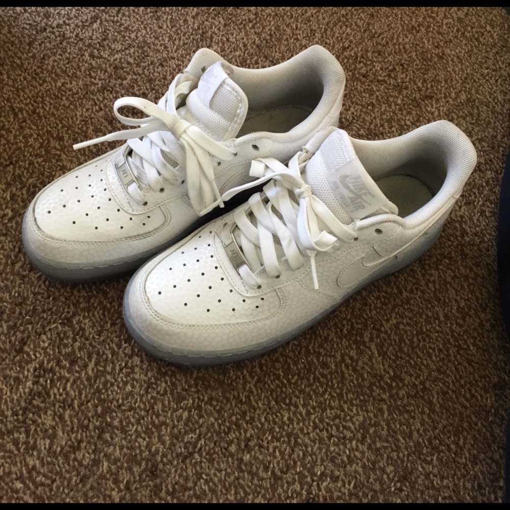 WHITE GUM BOTTOM AF1
