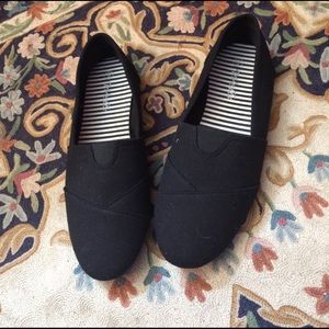 Black Slip-On Shoes