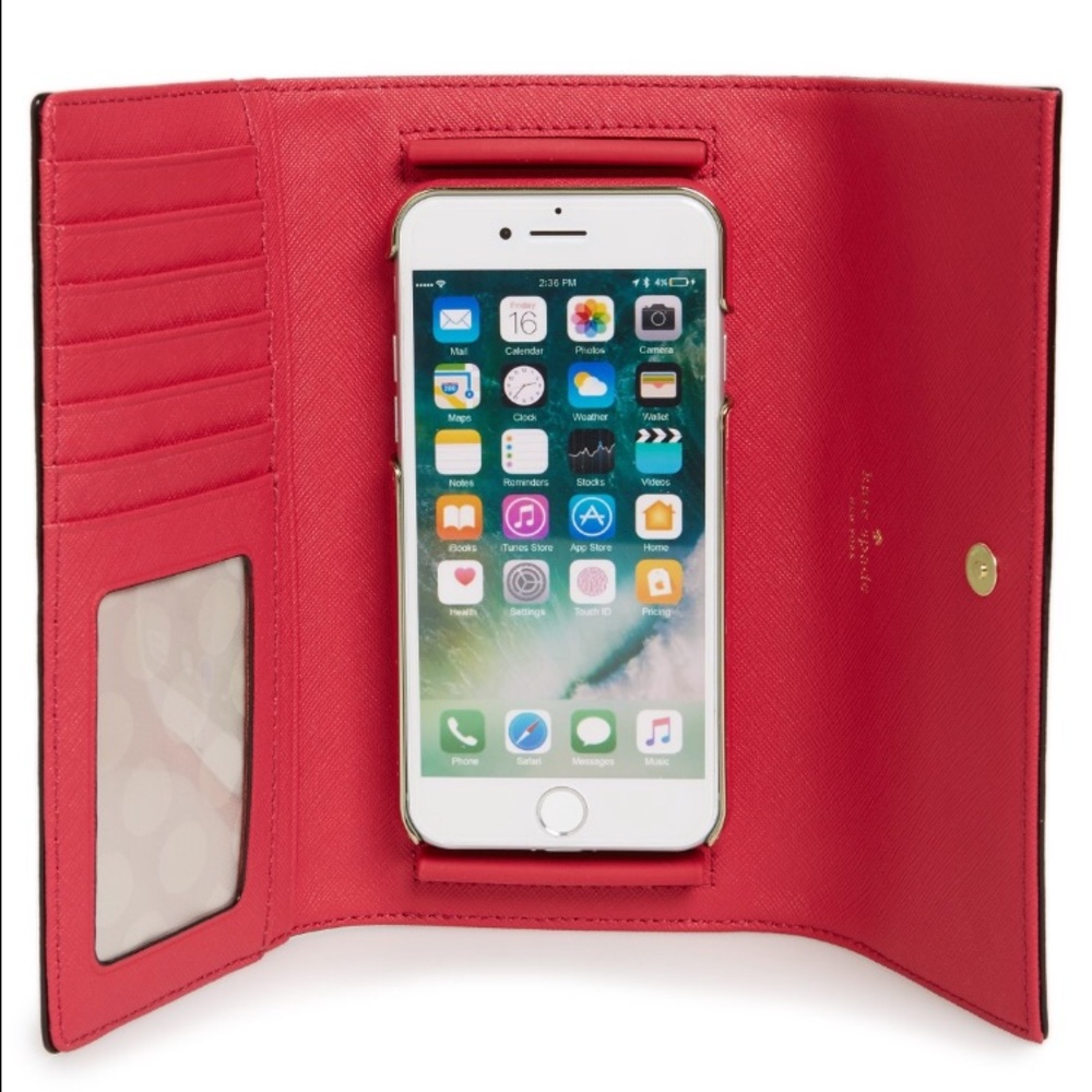 Kate Spade Leather iPhone 7 Wallet