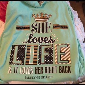 Brand new, never worn Jadelynn Brooke shirt