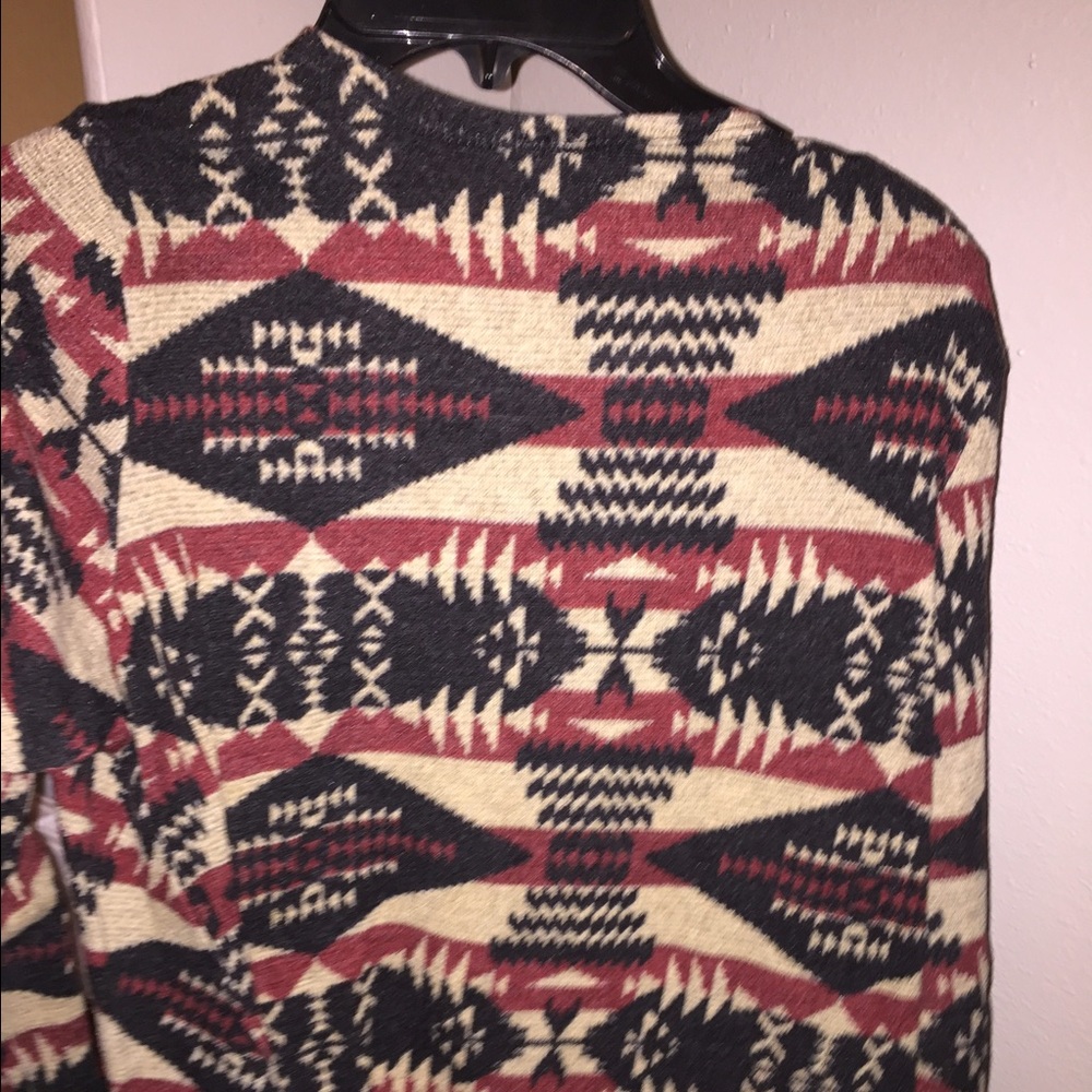 Aztec print sweater - Picture 4 of 4