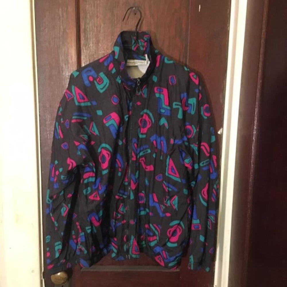 80s-90s Goola Gong Women's windbreaker jacket