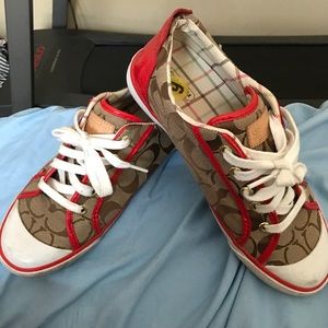 Coach tennis shoes