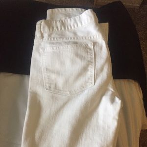 J.Crew White Toothpick Jeans