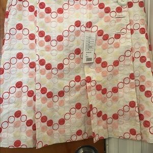 Anthropologie polka dot skirt