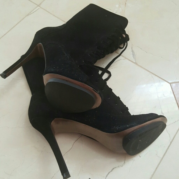 BCBG Generation Black Suede Boots-Size 11 - Picture 8 of 8