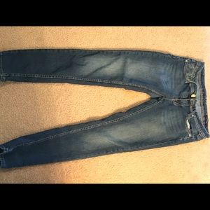 Unknown band skinny jeans