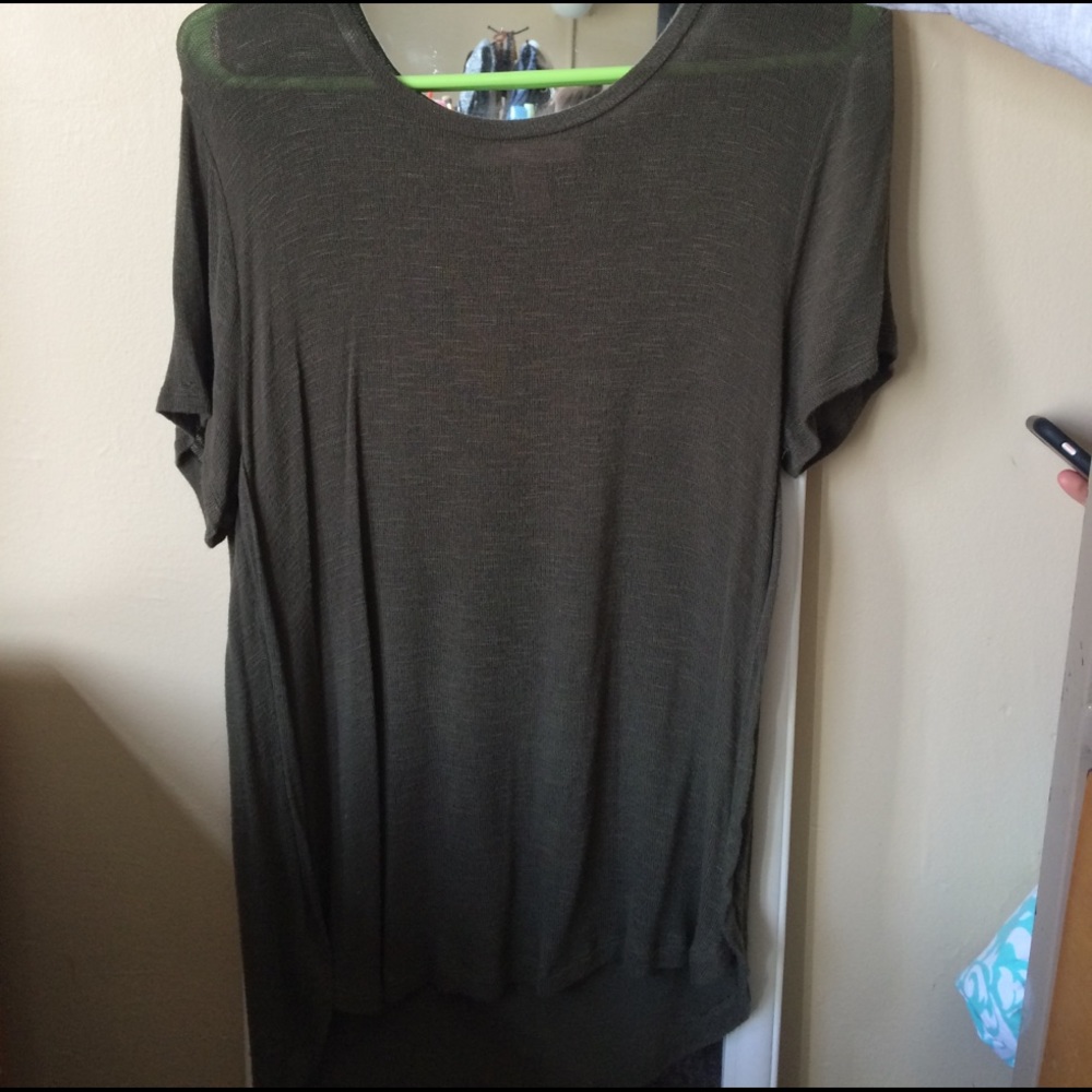 Forever 21 Army Green T-Shirt
