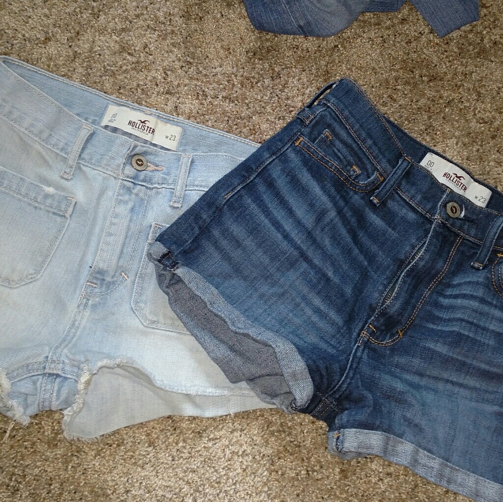 High waisted shorts