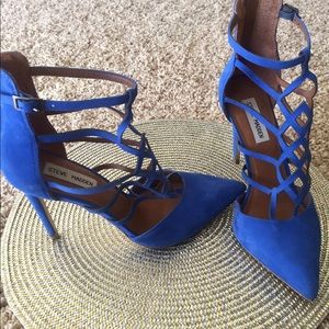 Steve Madden Blue Heels 👠