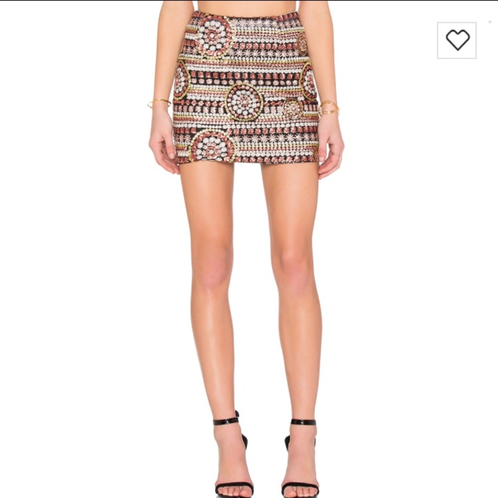 WYLDER keep it together mini skirt