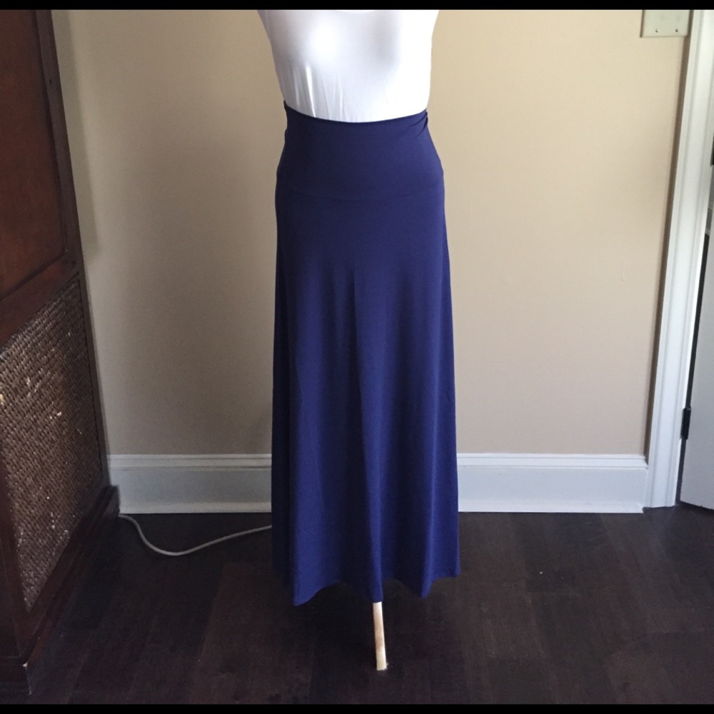 LuLaRoe Maxi solid blue