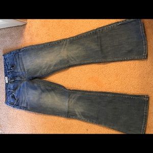 Aeropostale flare bottom jeans