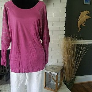 SALE + NWT PURPLE TUNIC 1X