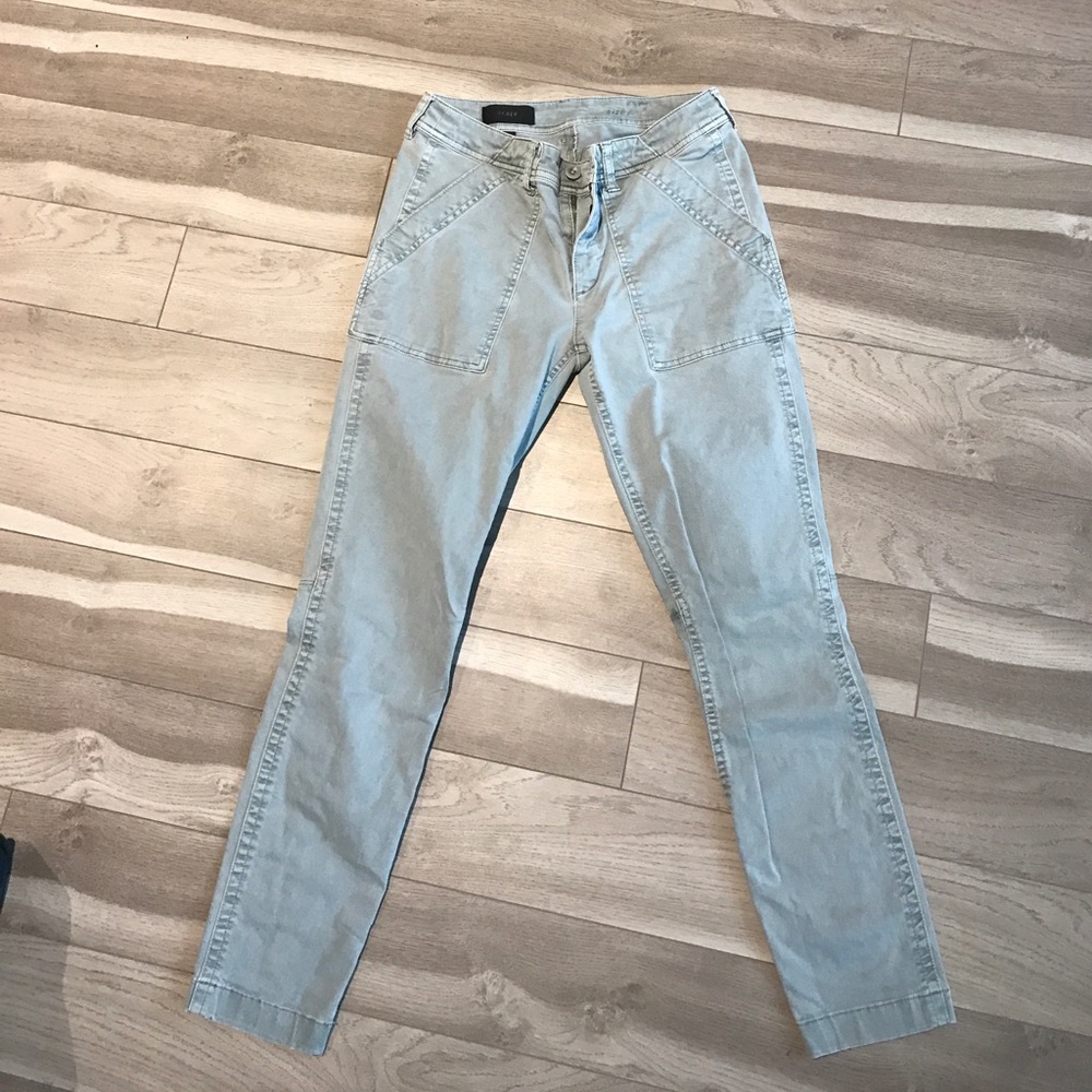 J. CREW CARGO MILITARY PANTS - SLIM STRETCH FIT