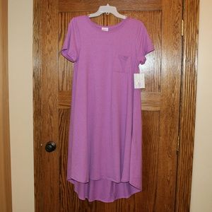 LuLaRoe Carly Size M NWT Pink/Purple