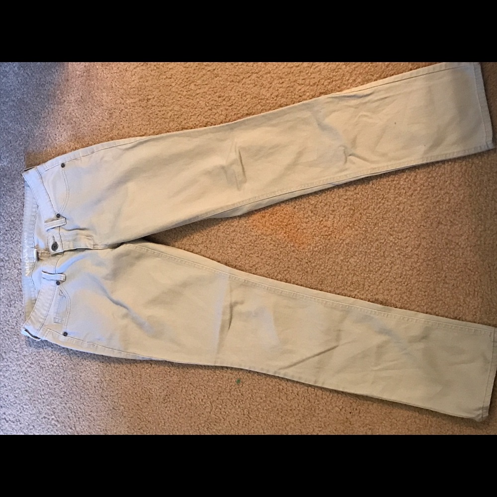 Khaki uniform pants