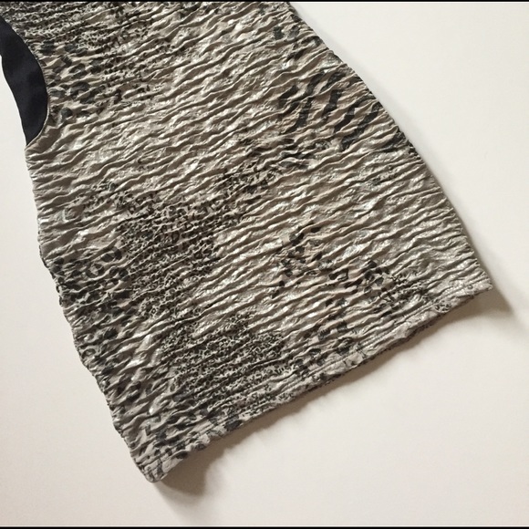 NWOT Akira Chicago Black & Silver Bodycon Dress - Picture 3 of 8